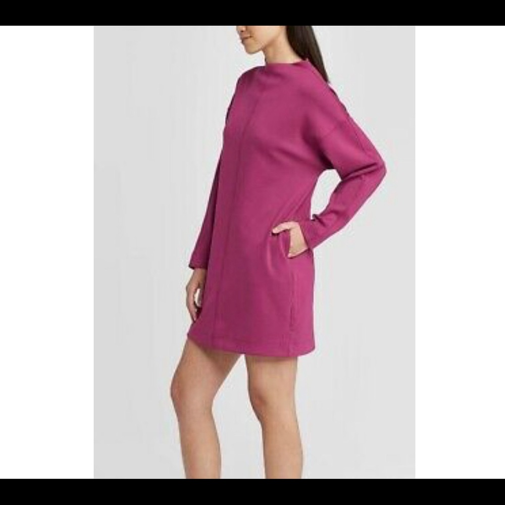 Prologue Women's Long Sleeve Dress with Pockets